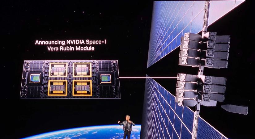 Az Nvidia AI gyorsítói meghódítják a világűrt: Itt a Vera Rubin Space Module
