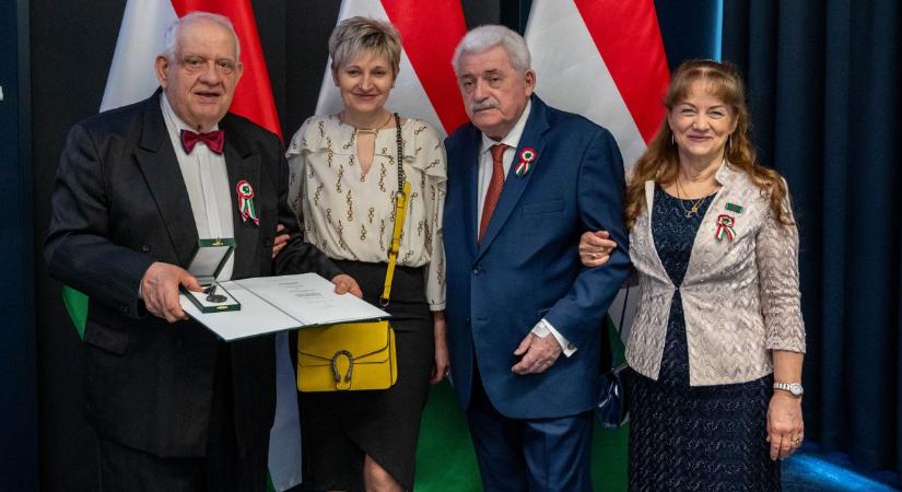 Állami kitüntetést kapott a pápoci születésű Figder Dezső