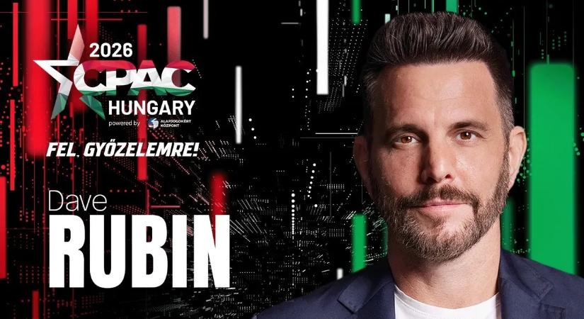 CPAC 2026 előadói: Dave Rubin, aki nem fél kimondani az igazságot