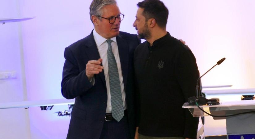 Brit–ukrán stratégiai szövetség: évi 3 milliárd font támogatás 2031-ig