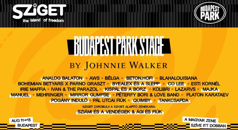 A magyar zene szentélye a Szigeten: Budapest Park Stage