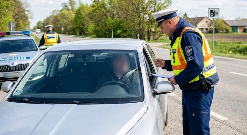 Súlyos mérleg: 629 szabályszegőt fogtak a biztonsági öv razzián Békésben