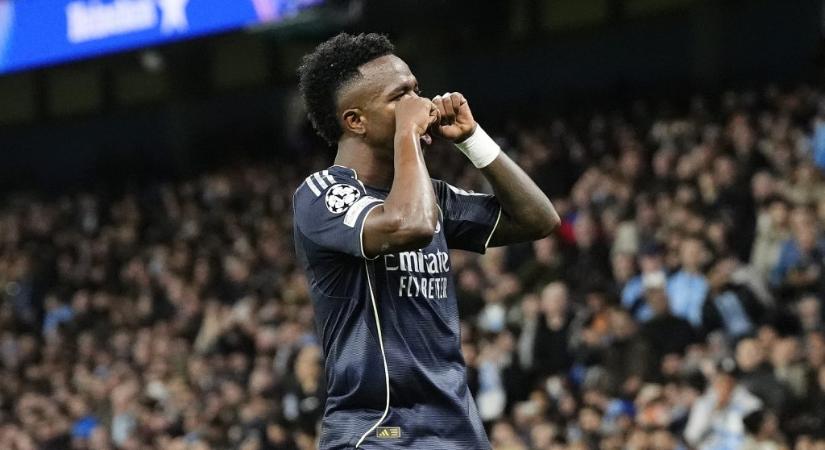 Vinícius Júnior elmagyarázta, miért gúnyolódott gólöröme közben