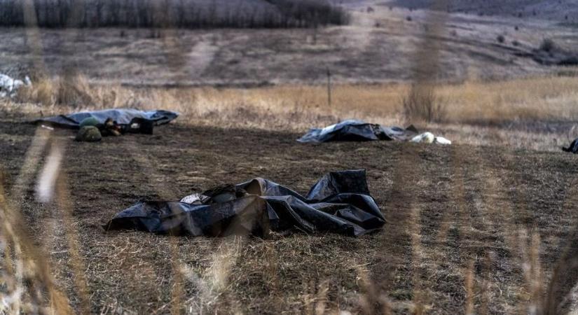 Nincsenek szavak: orosz katonák holttestével buzdít erőszakra az ukrán náci oldal