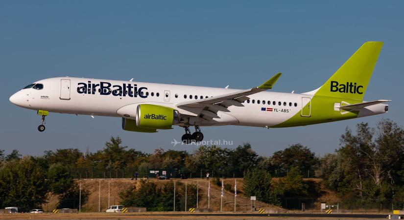 Le kellett selejtezni az Air Baltic egyik Airbus A220-300-asát