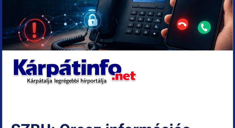 SZBU: Orosz információs támadás a kárpátaljai magyarok ellen