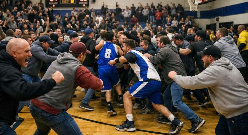 Botrány a meccsen: fejbe rúgta egy szurkoló a pécsi technikai vezetőt