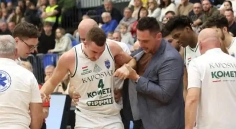 Súlyosan megsérült a magyar kosárlabda-válogatott játékosa