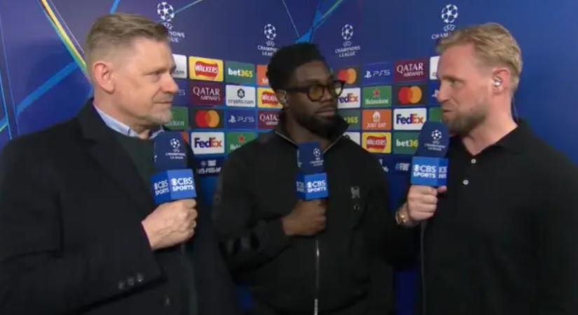 Kasper Schmeichel élő adásban tett szívszorító vallomást az apja előtt