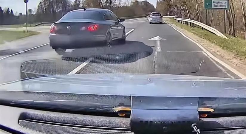 A rendőrök álla is leesett attól, hogyan előzték meg őket Nagykanizsán – videó