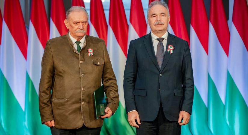 Rangos kitüntetést vehetett át Hubai Imre Csaba