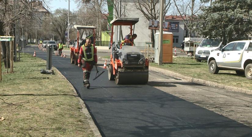 Hamarosan megújul a Munkácsy Mihály és a Víztorony utca egy-egy szakasza – videóval