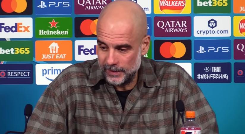 Mi volt rajta? Már csak ez a támadás hiányzott Pep Guardiolának