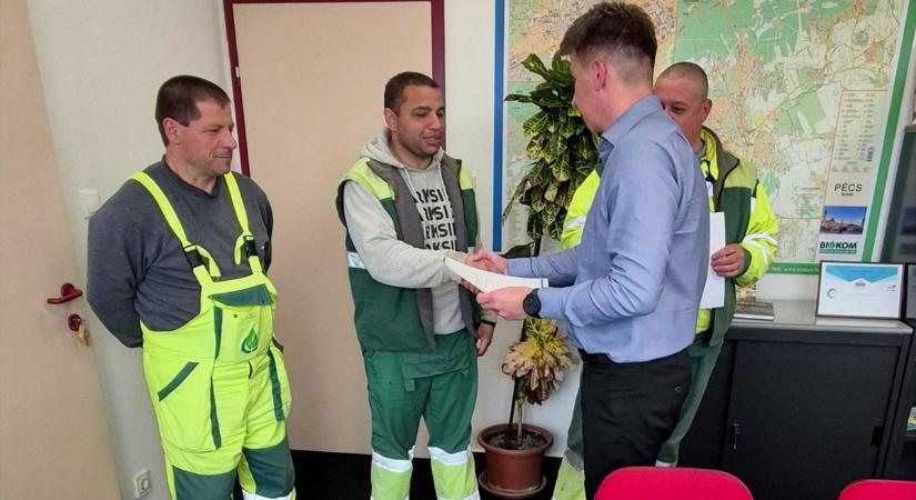 Hős kukások mentettek életet Pécsen – perceken múlt a tragédia!