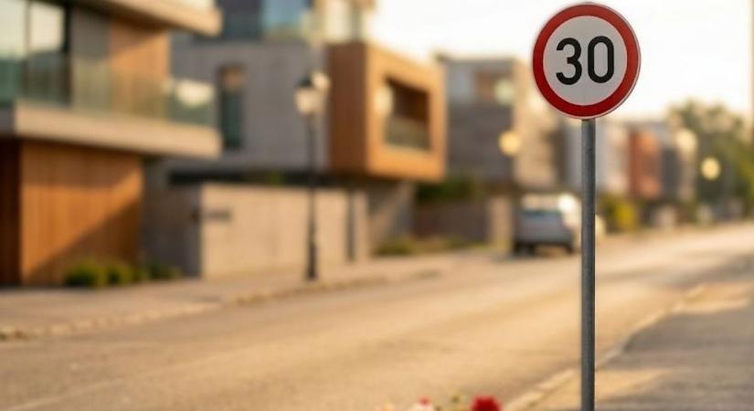 Sebességkorlátozás lépett életbe ebbe a debreceni utcában! Itt aztán figyelni kell!