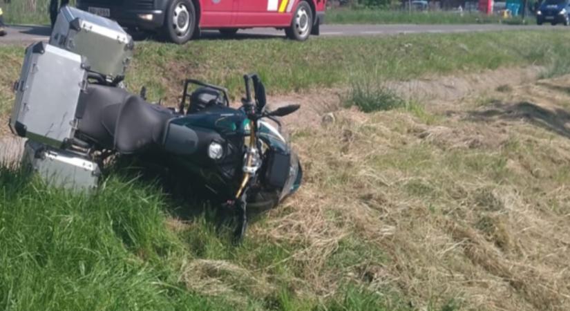 Súlyos motoros baleset Szatmár megyében: újraélesztettek egy 73 éves férfit