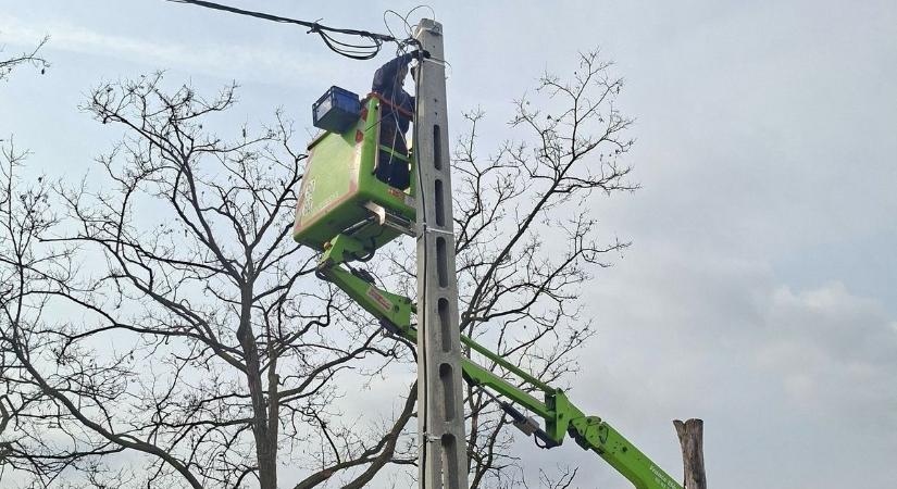 Új lámpák, több fény – bővítették a közvilágítást Heréden