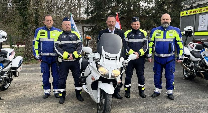 Új motor segíti az ábrahámhegyi polgárőrök munkáját (videó)