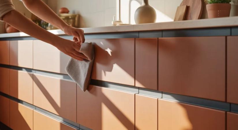 A legtöbben rosszul tisztítják a laminált konyhaszekrényt – ettől megy tönkre a felület