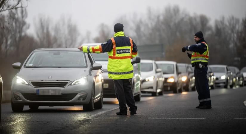 Arattak a rendőrök az egyhetes razzián