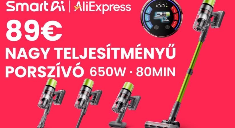 Dyson-szintű teljesítmény töredékáron – Megérkezett a SmartAI V6, az okos takarítás új királya