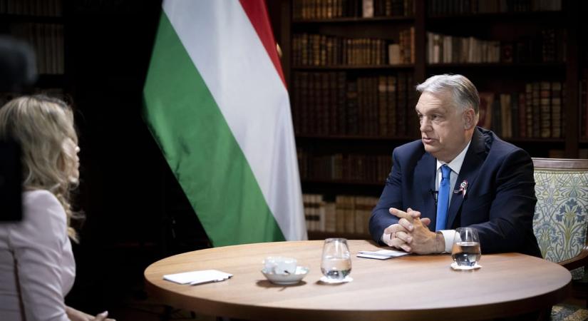 Orbán a brit sajtónak: Még nem lehet eldönteni, hogy Trump háborúja a béke felé mozdítja-e a világot