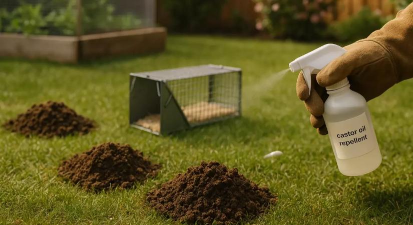 Ez a 3 legjobb megoldás a vakondok ellen