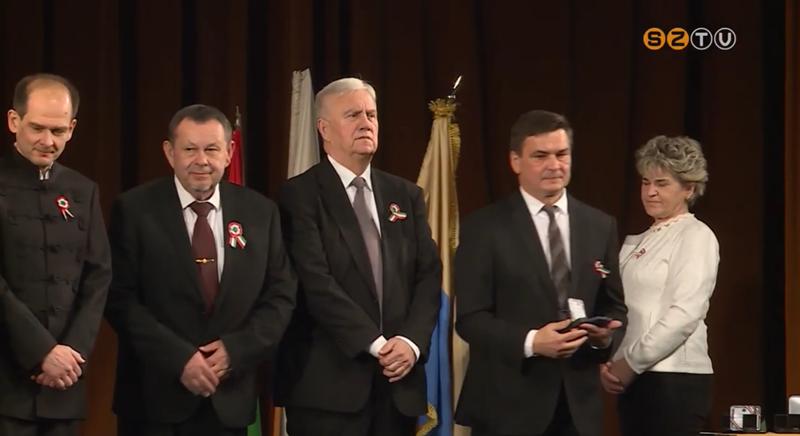 Vas Vármegye Gazdaságáért Díjjal tüntették ki Szárnyas Jánost