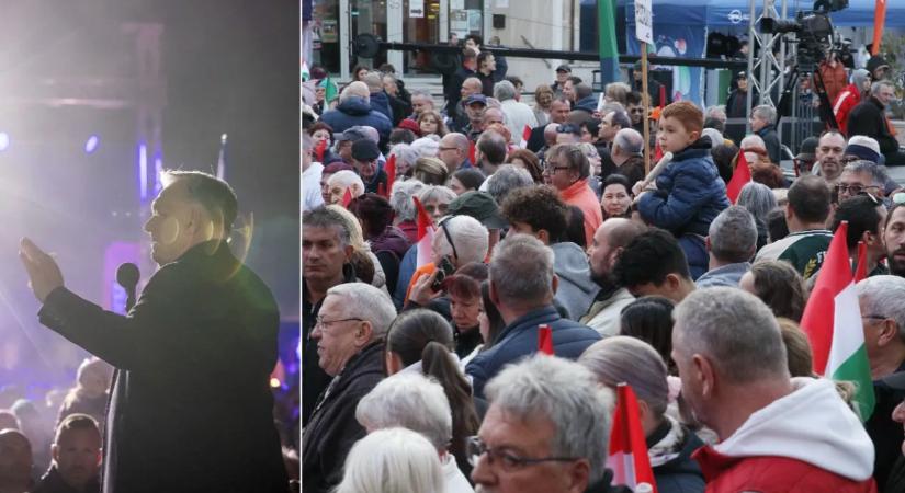 Folytatódik az Orbán Viktor országjárása: kövesd velünk élőben a dunaújvárosi békemenetet!