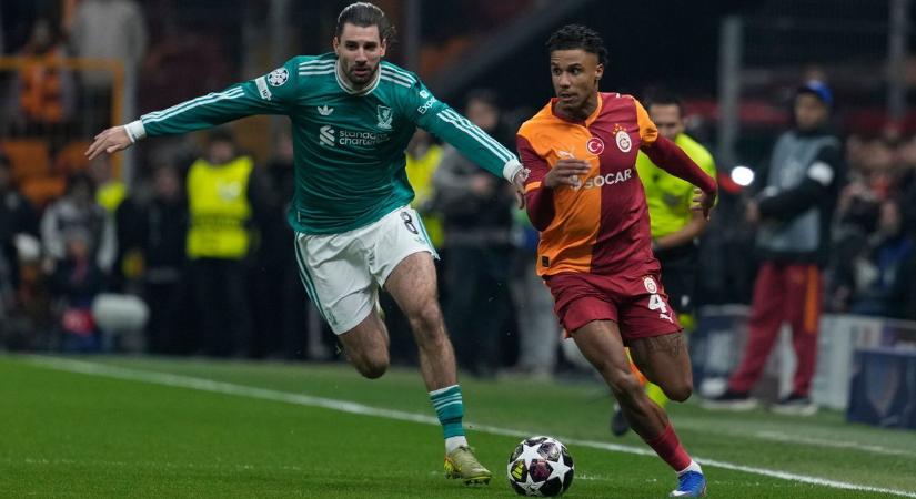 Történelmi BL-csata: kiderült, hány magyar játékos került a kezdőcsapatba a Liverpool–Galatasaray nyolcaddöntőn