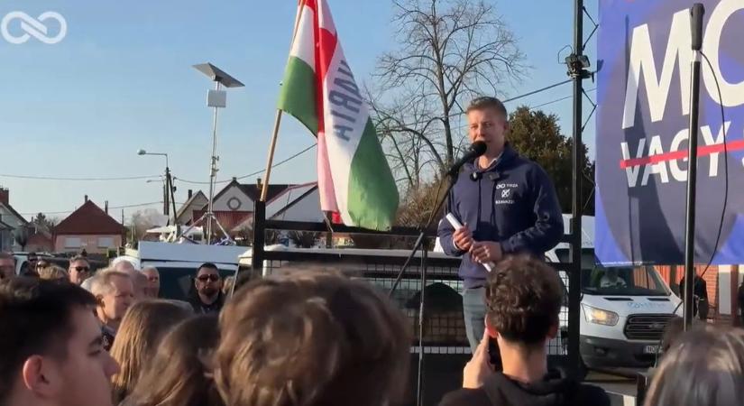 Képviselőjelöltje viccelődését bírálta Hartán Magyar Péter