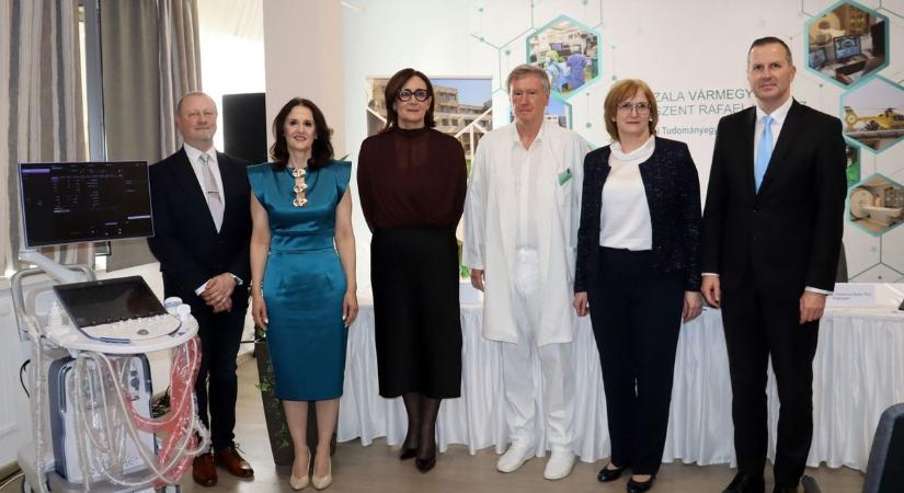 A meddőségi ellátást segíti az új ultrahang-készülék a zalai kórházban – Minden vágyott kisbaba megszülessen (galéria, videó)