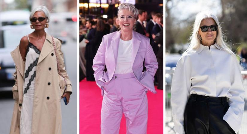 Ősz haj, fáradt arc? Ezt a 6 színt érdemes viselned, hogy ragyogj!