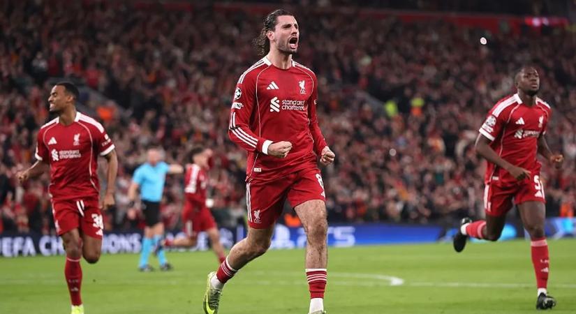 Mindenkit átvertek Liverpoolban, Szoboszlai gyönyörű gólt lőtt