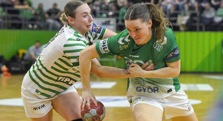 Pontot szerzett a Fradi otthonában, közel a címvédéshez a Győr női kézicsapata