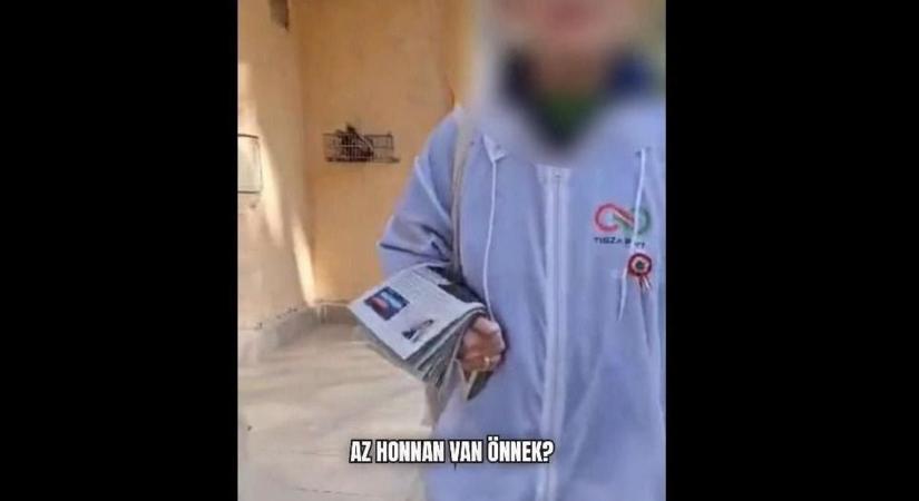 Csúnya lebukás: nyakon csípték a Fidesz szórólapjait lopkodó tiszást (VIDEÓ)