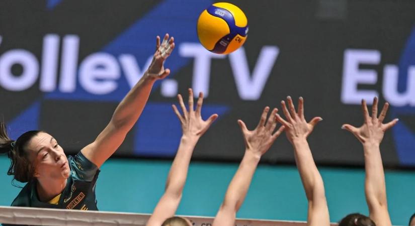 Németh Anették döntőbe jutottak a női röpi CEV-kupában