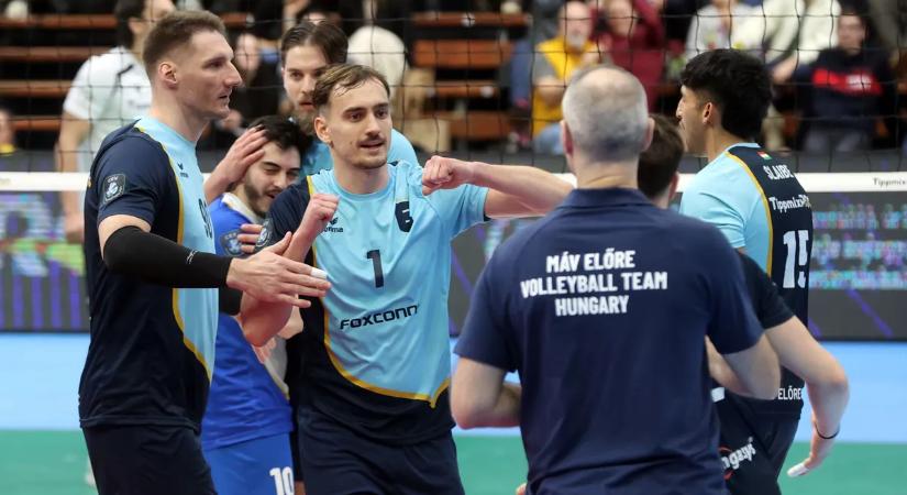 Nagy csatában az ezüst jutott a MÁV Előrének a Közép-európai Ligában