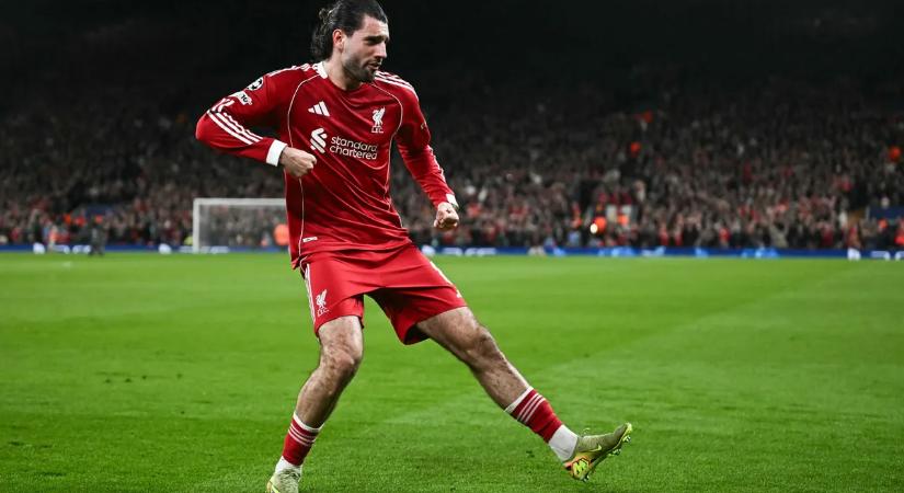 Szoboszlai nagyot alakított, a Liverpool kiütötte Sallaiékat a BL-ben