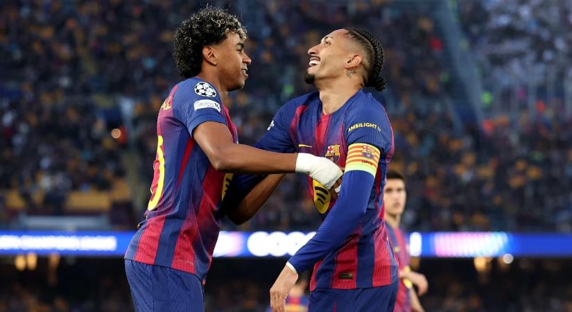 Szoros első félidő után a Barcelona földbe döngölte a Newcastle-t