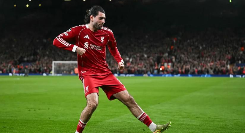 Szoboszlai indította be a Liverpoolt, a Barcelona hetet rúgott a BL-ben