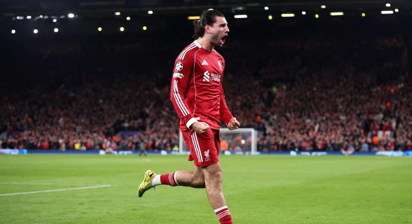 Szoboszlai kezdte, a Liverpool négy gólig meg sem állt a Galatasaray ellen