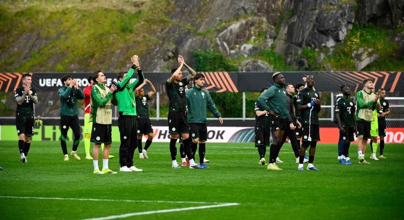 A Fradi játékosai összetörten, de büszkén búcsúztak az Európa-ligától