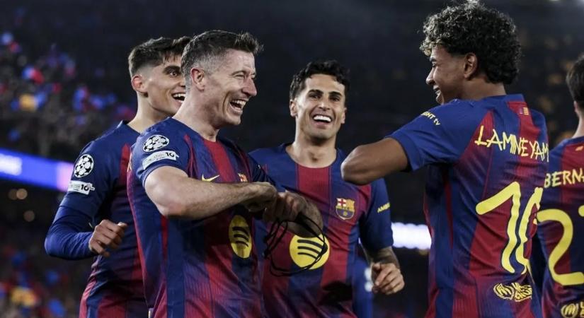 Felfoghatatlan rekordot döntött a BL-ben a Barcelona csatára