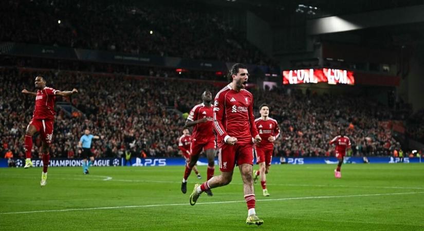 Szoboszlai Dominik vezényletével küldte padlóra Sallai Rolandékat a Liverpool