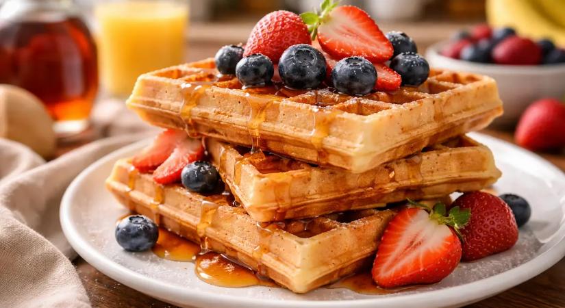Vaj és tojás nélküli gofri? Még így is különösen finom!