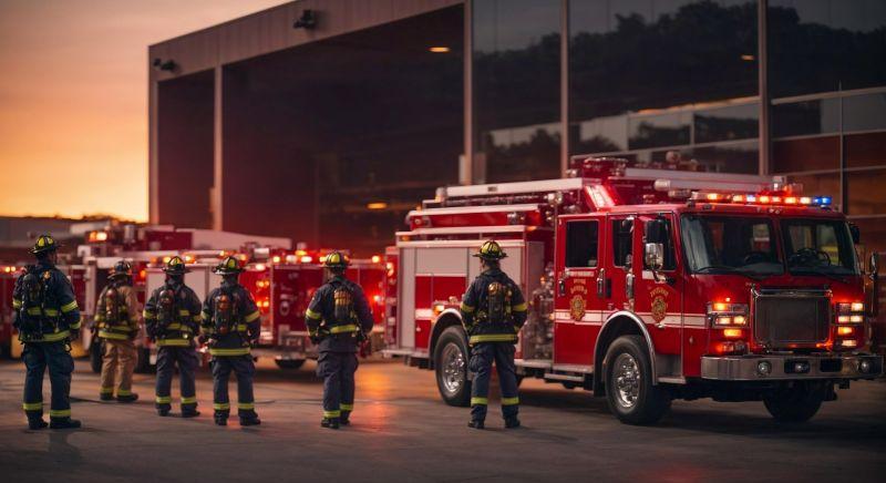 Meghalt egy tűzoltó szolgálat közben, csak 32 éves volt