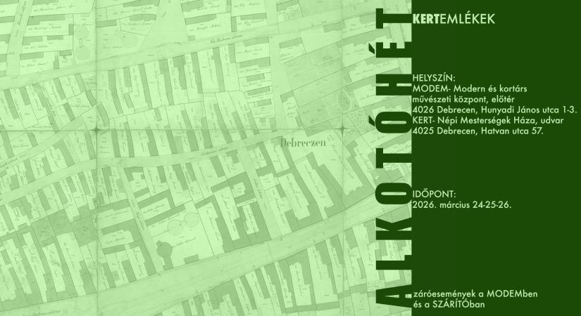 Rejtett kertek, feltámadó emlékek: Alkotóhét Debrecen szívében