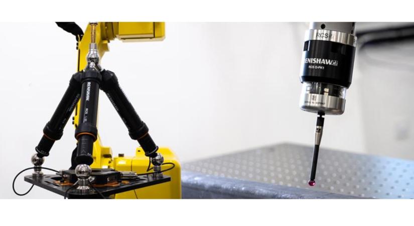 A Renishaw fejlett robottechnikai mérőfejes és kalibrációs megoldásokat mutatott be a TechniShow 2026 szakvásáron