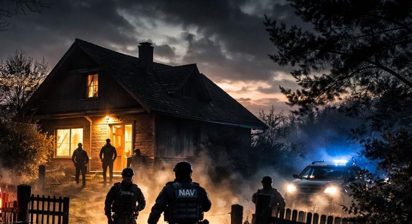 Nem nyaralás folyt itt... Szégyen, mit műveltek ebben a nyírségi hétvégi házban, le is csaptak rájuk !